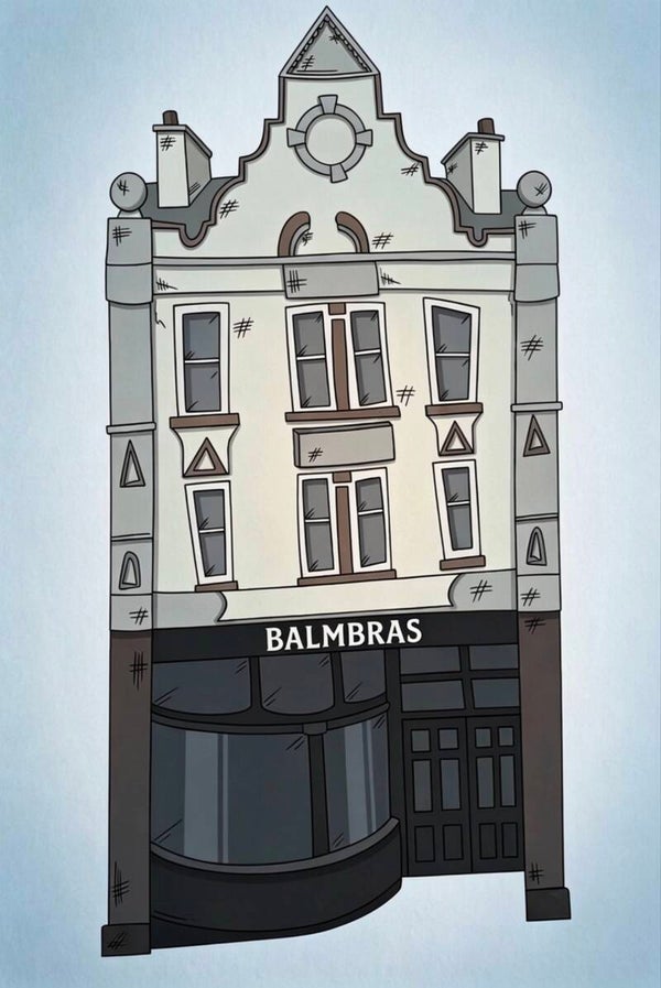 Balmbras, Newcastle – Hand-Illustrated A4 Digital Print