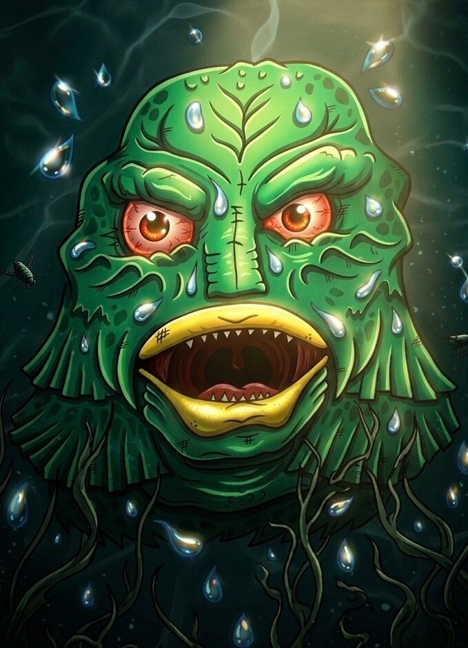 Instant Art -Unleash the Gill-Man