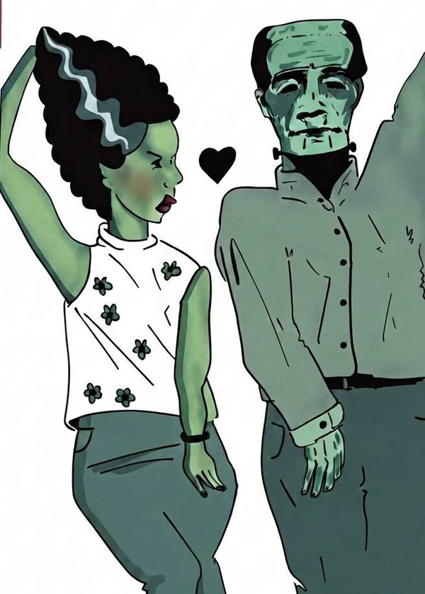 Instant Art -Frank and The Bride