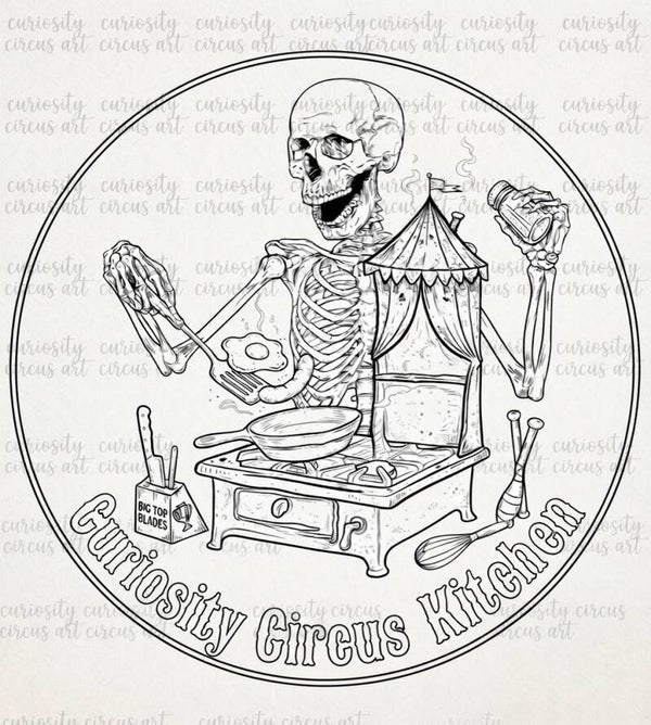 Spooky Horror Themed Colouring Book