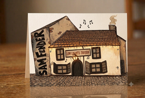 The Low Lights - Hand-Illustrated A5 Greeting Cards – Premium Art Prints