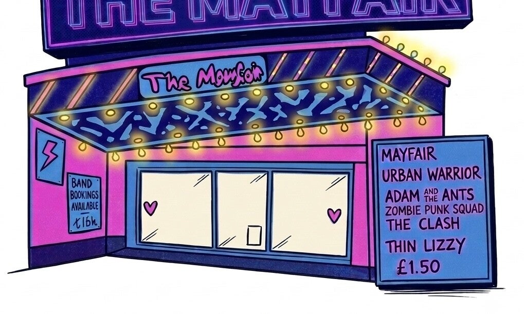 Relive the Glory Days: The Mayfair, Newcastle A4 Art Print