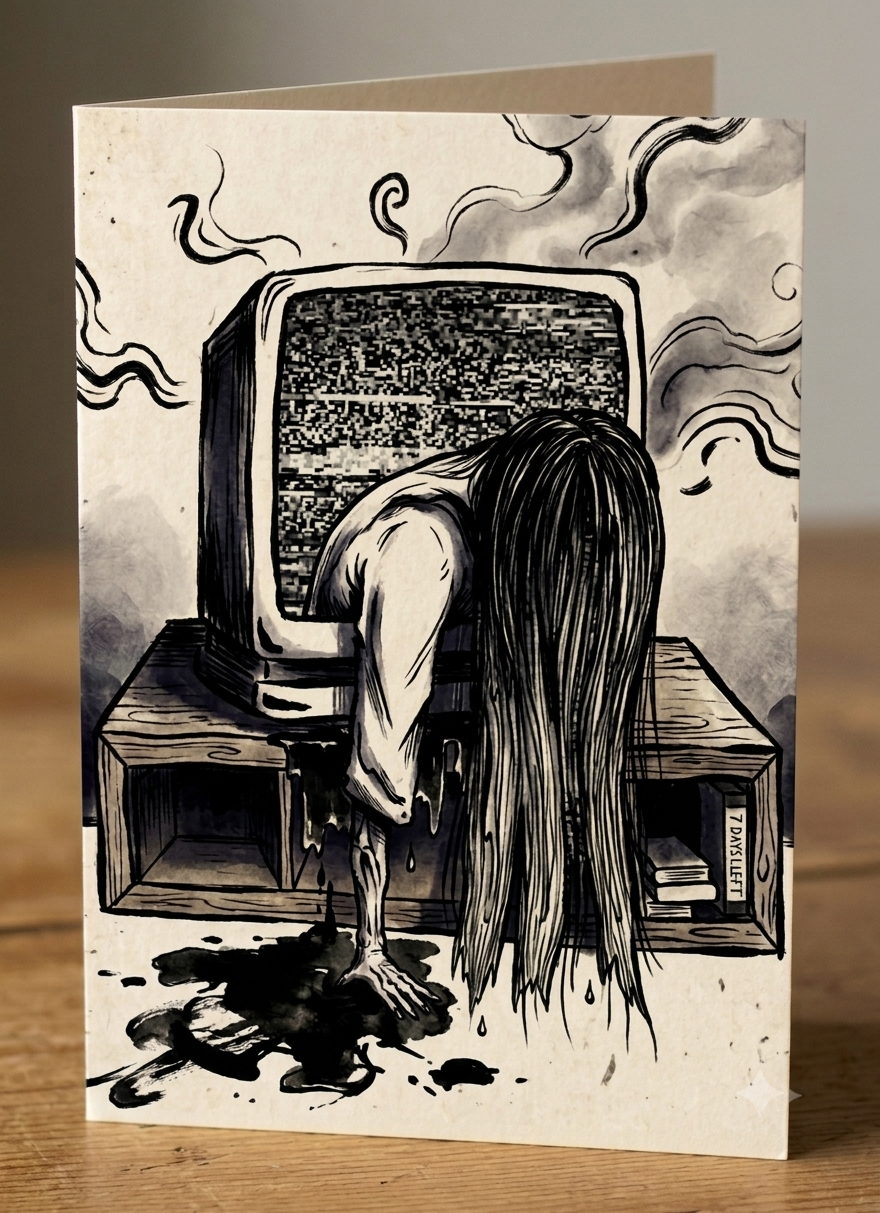 The Ring - Hand-Illustrated A5 Greeting Cards – Premium Art Prints