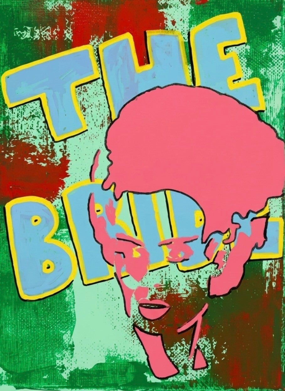 Instant Art -The Bride Pop Art