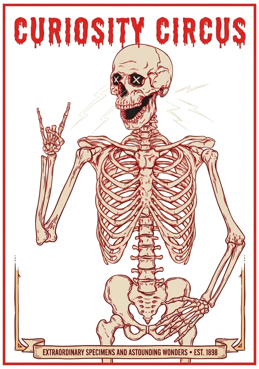Instant Art -Vintage Circus Poster