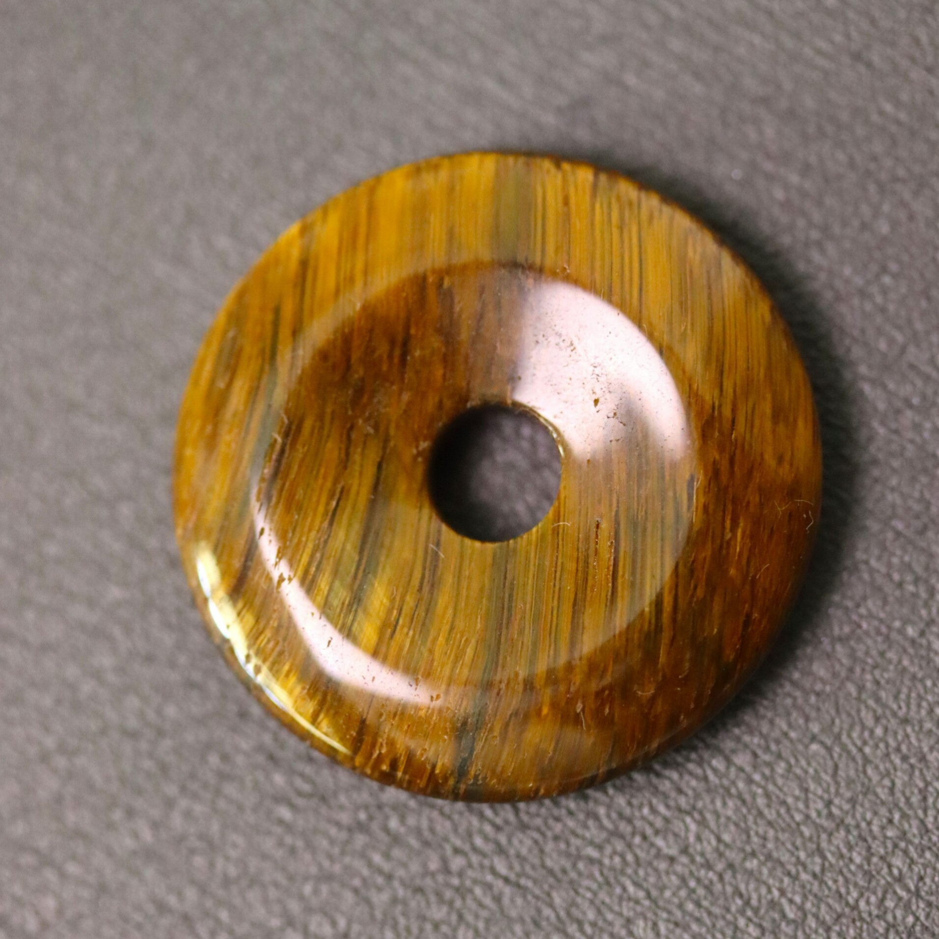 Tijgeroog donut 3 cm