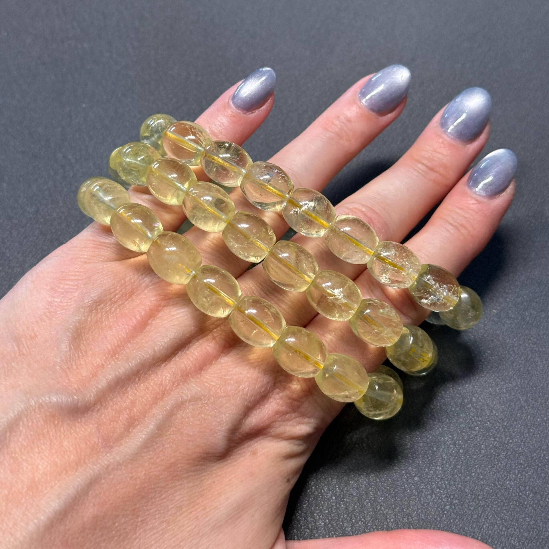 Citrien armband 12x11 mm