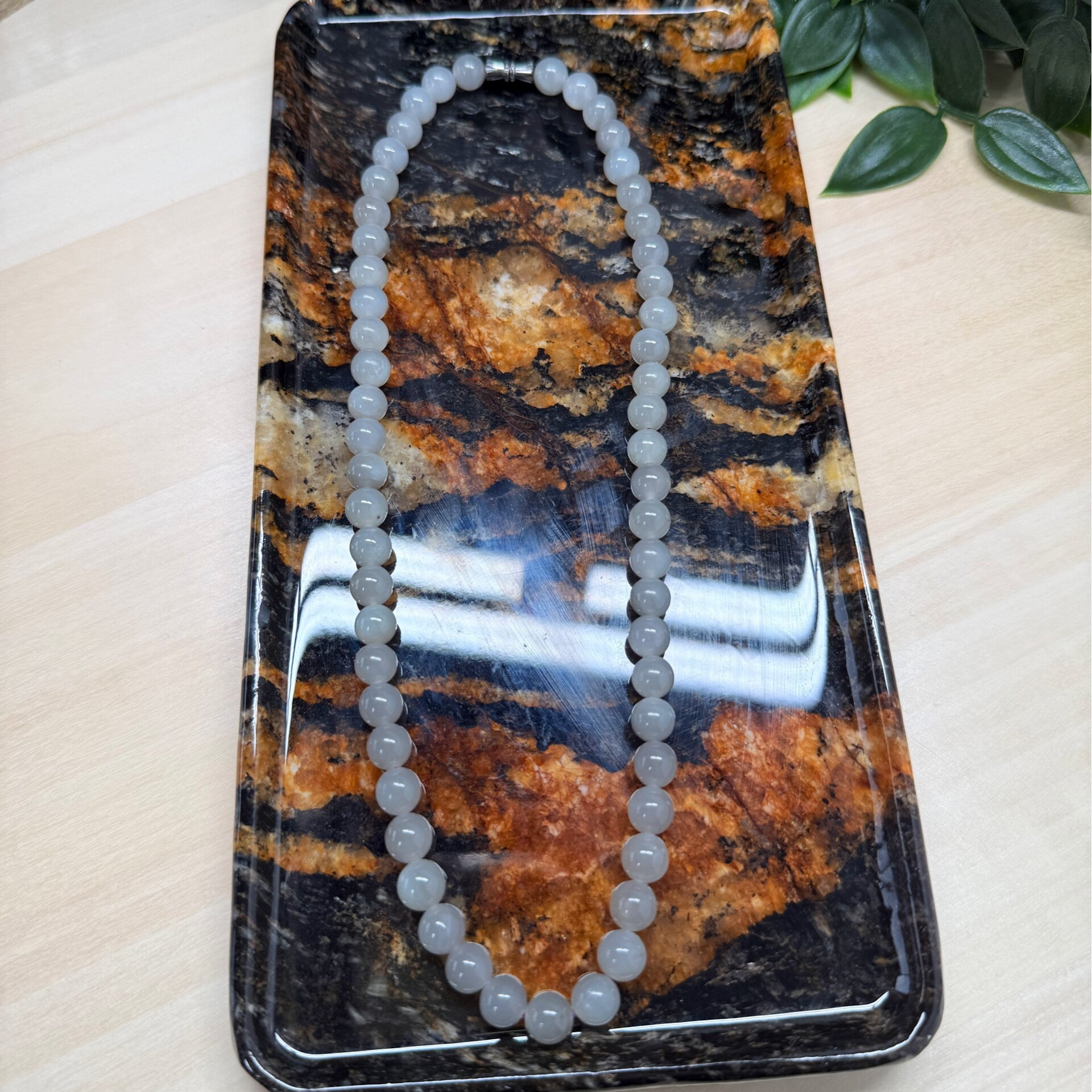 Hetian jade choker / ketting