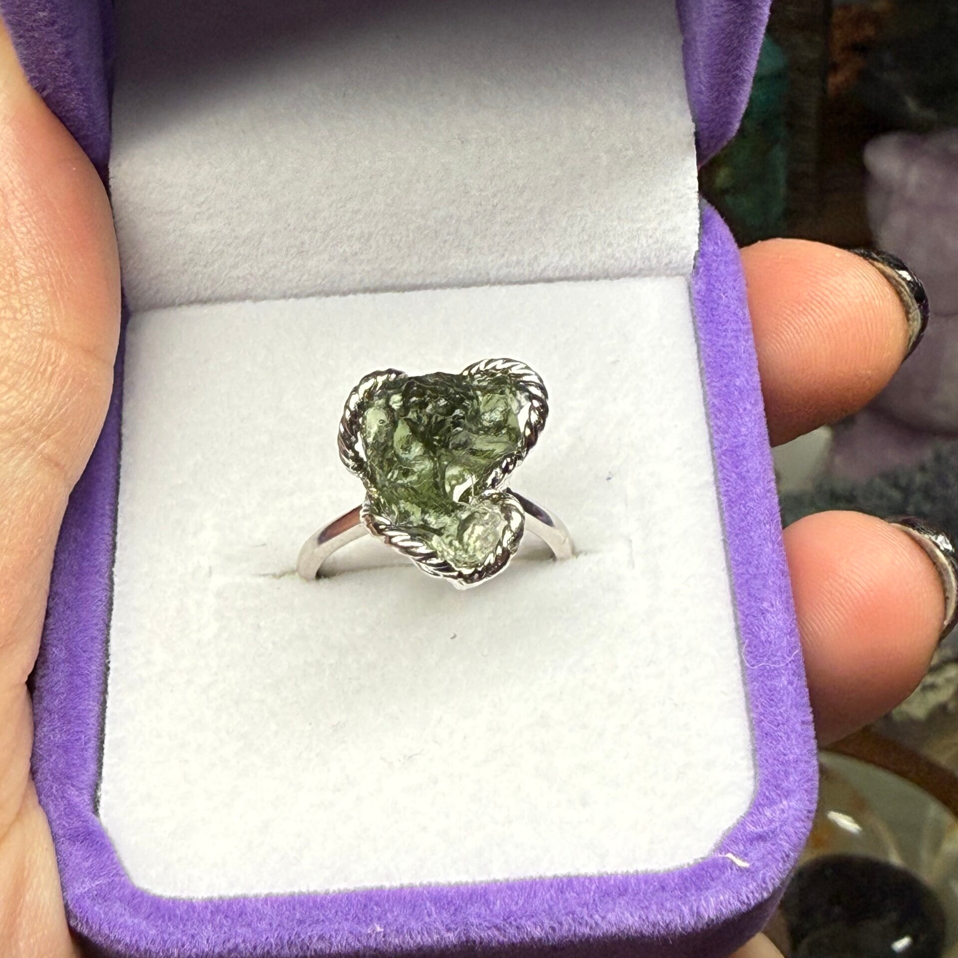 Moldaviet ring zilver S925