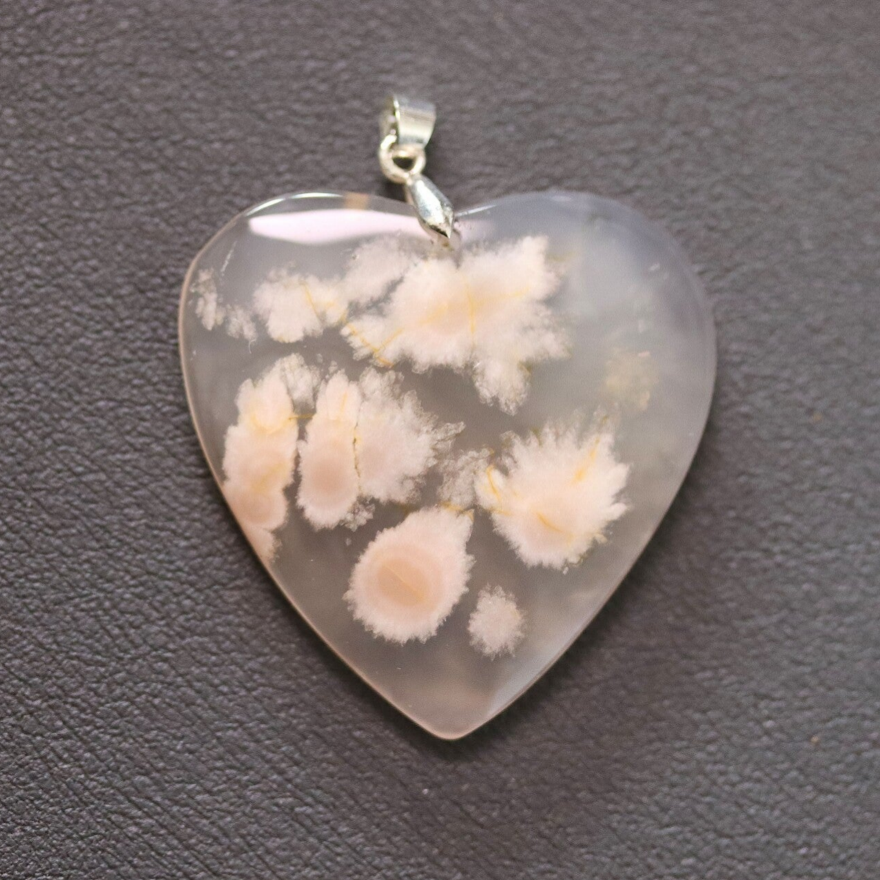 Bloemagaat hanger hart 1