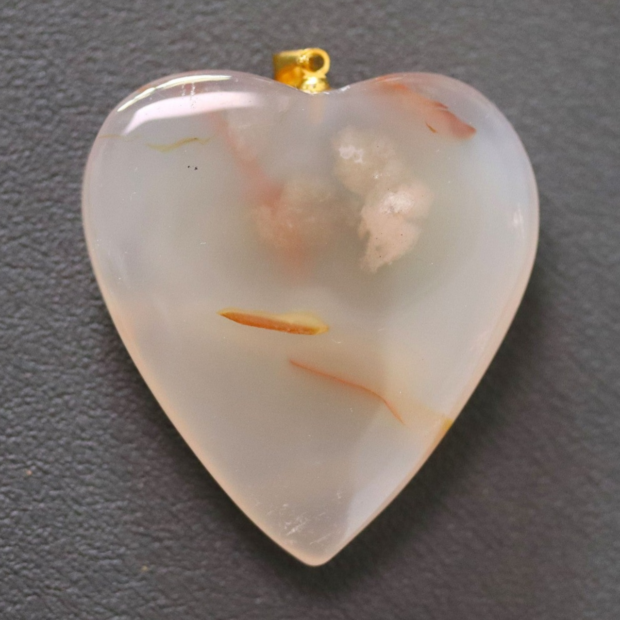 Bloemagaat hanger hart 2