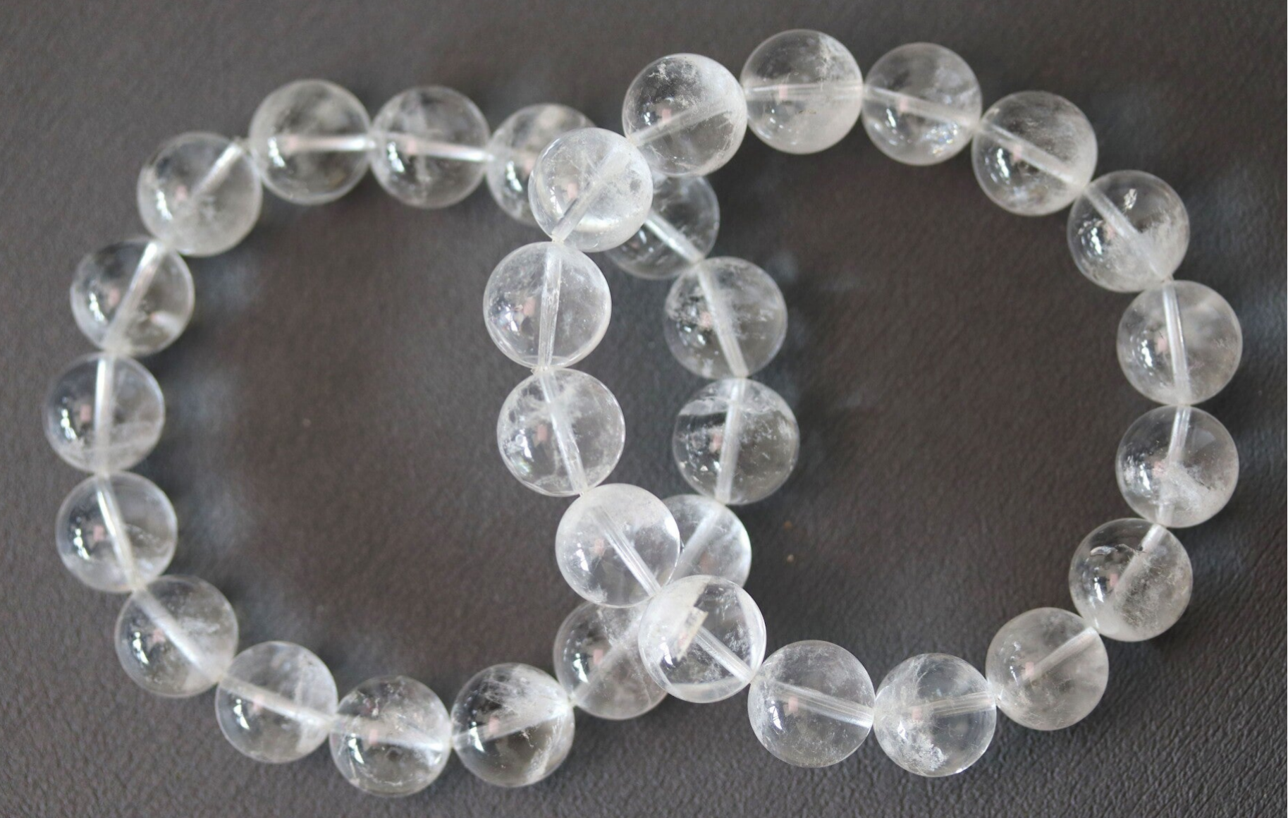 Kwarts helder armband maat 13 mm