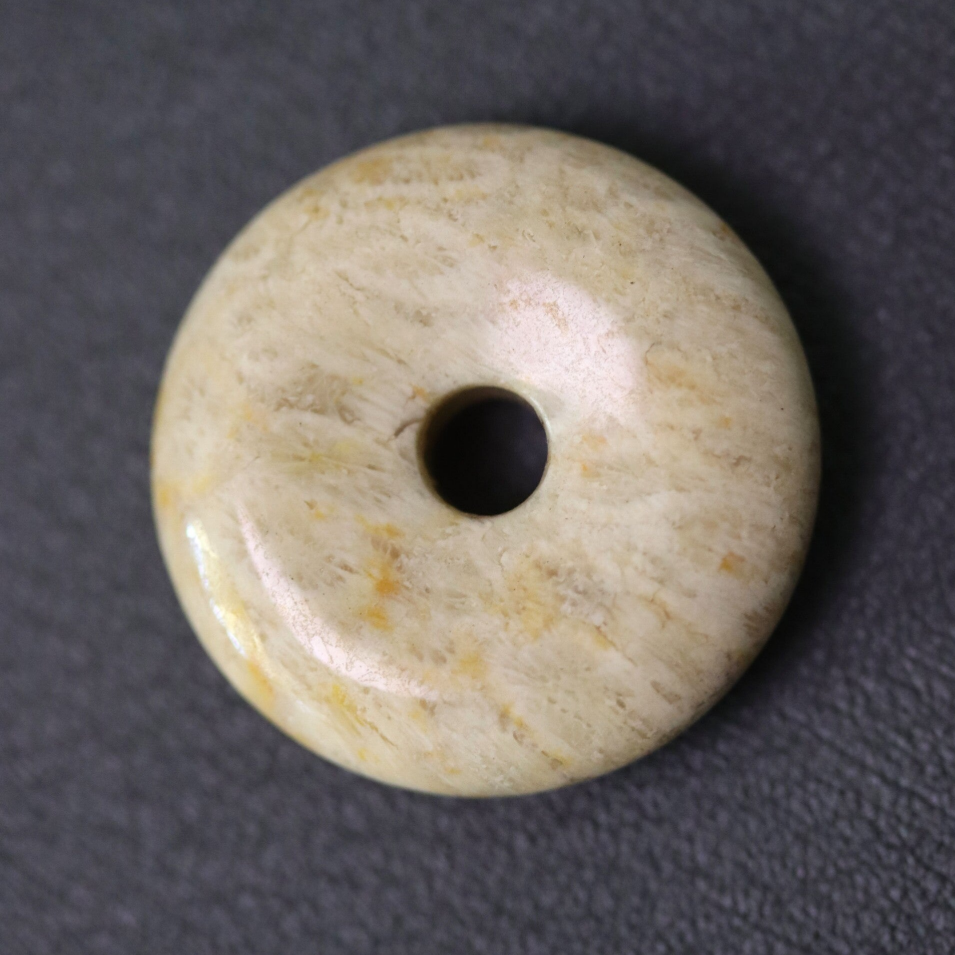 Fossiel koraal donut 2.8 cm