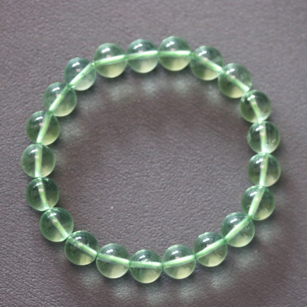 Fluoriet groen 10 mm armband