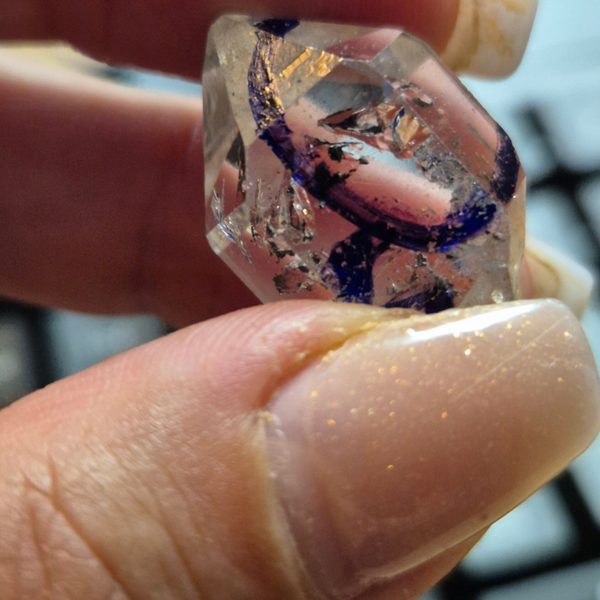 Herkimer diamant enhydro