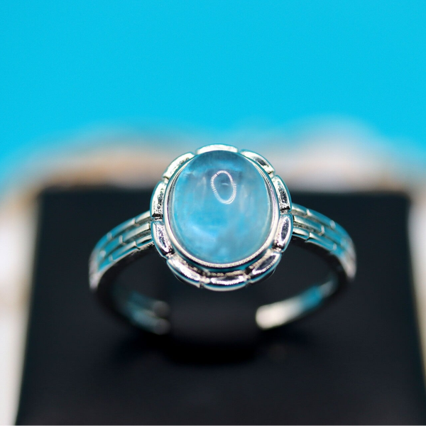 Aquamarijn ring V2