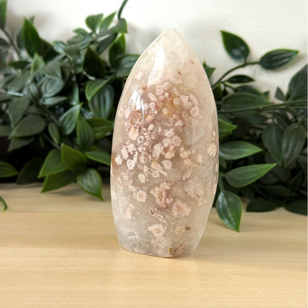 Roze Amethist Druzy Sculptuur – Free-form 11 cm