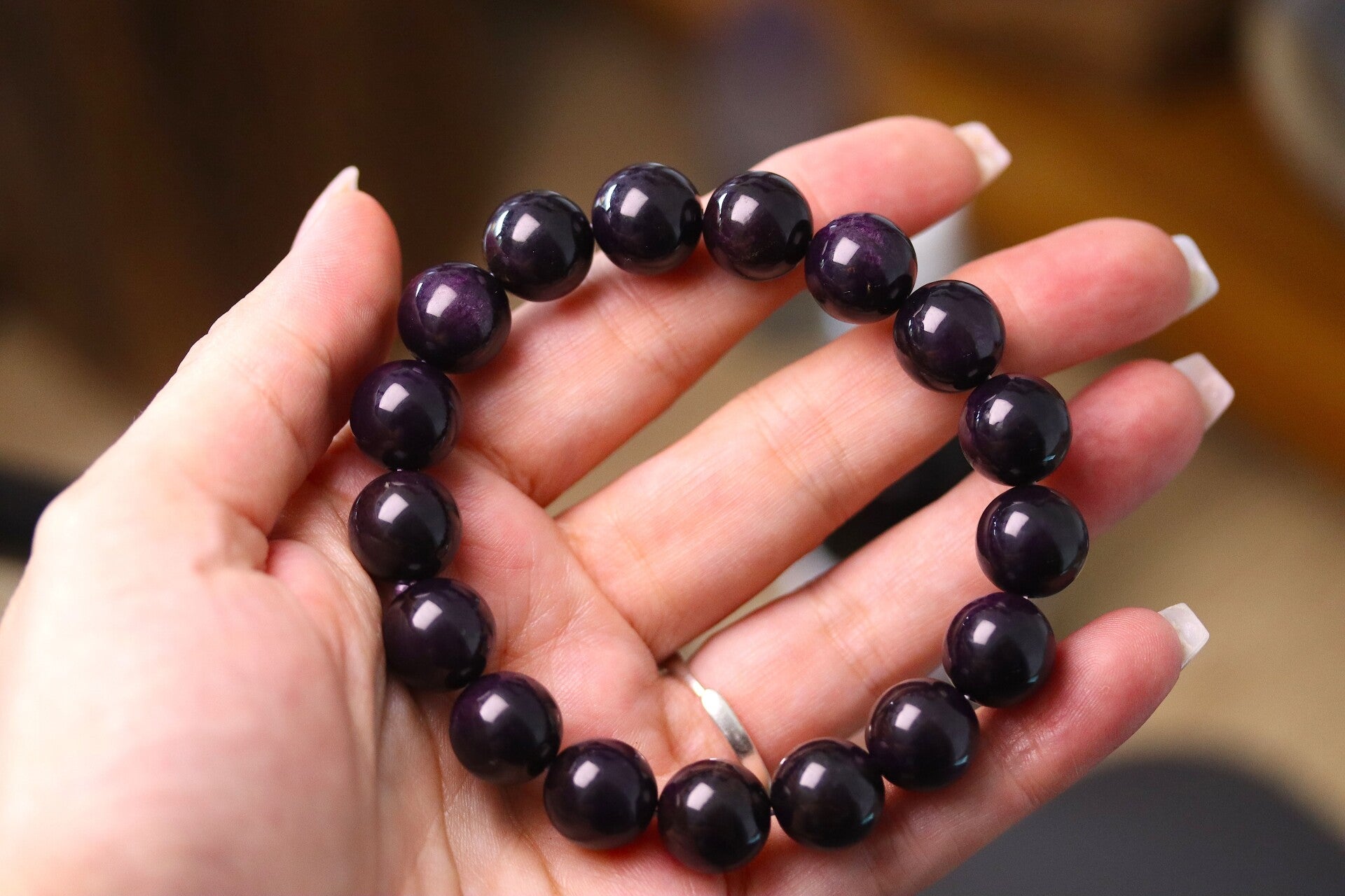 Purpuriet armband 12+ mm HQ