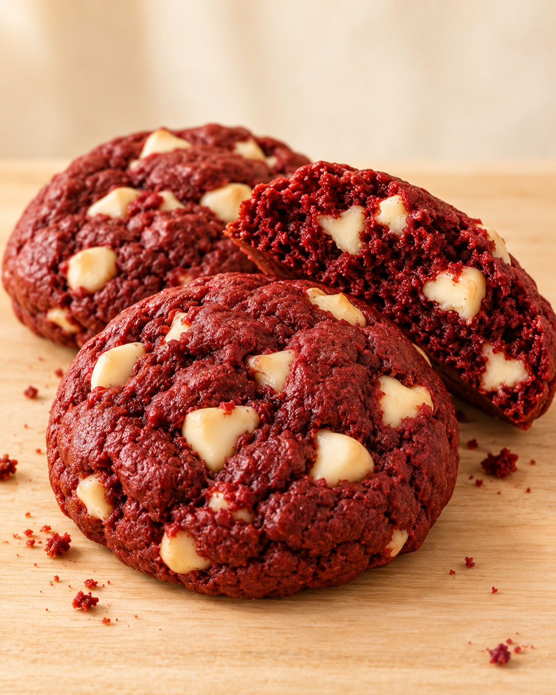 Red Velvet With Cheesecake Chips