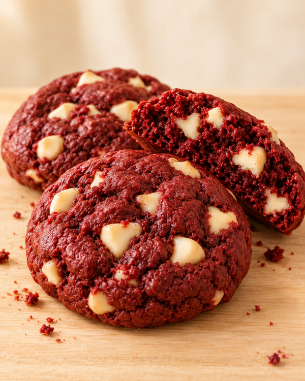 Red Velvet With Cheesecake Chips