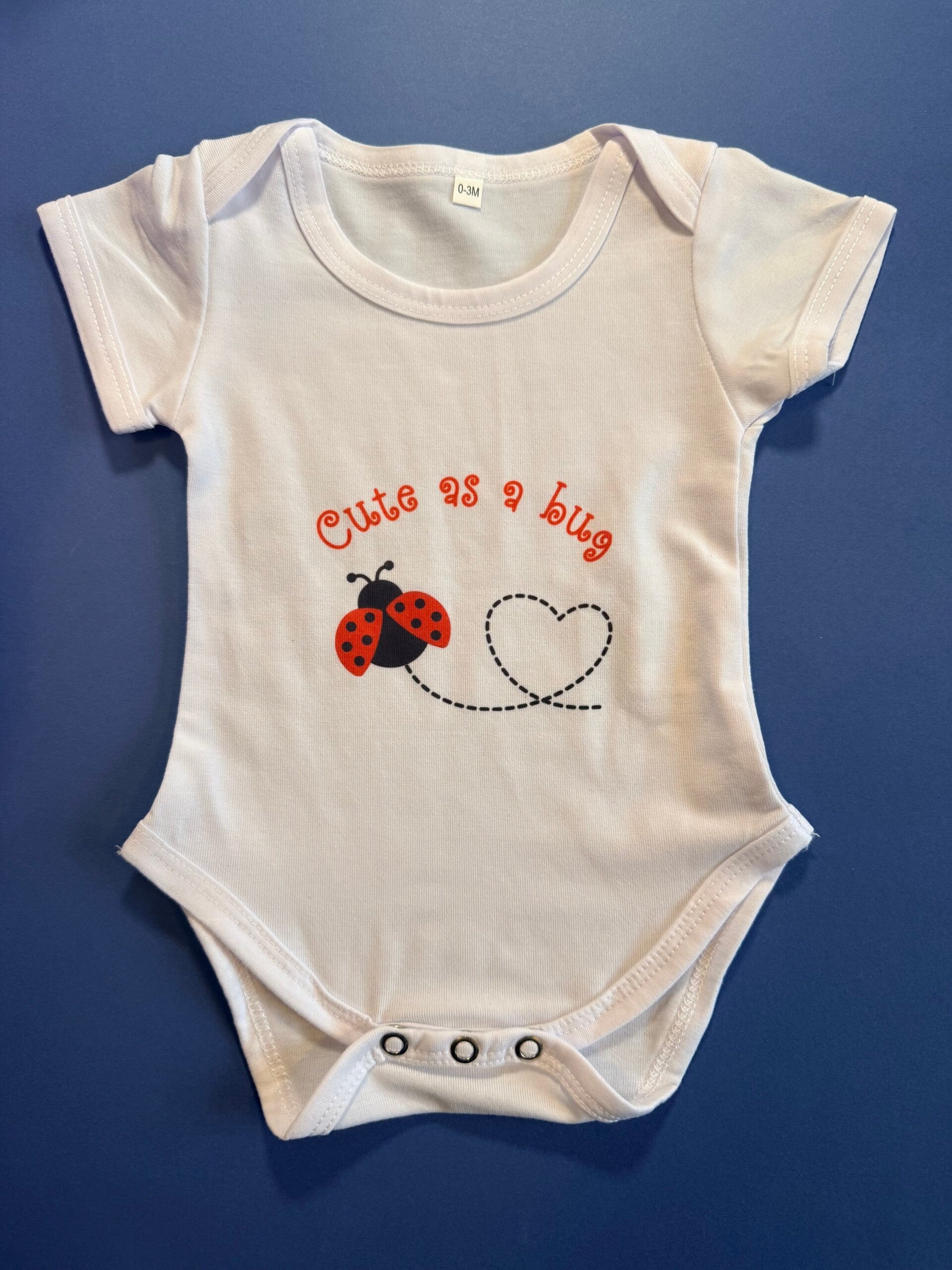 Baby Bodysuit - "Cute as a Bug"