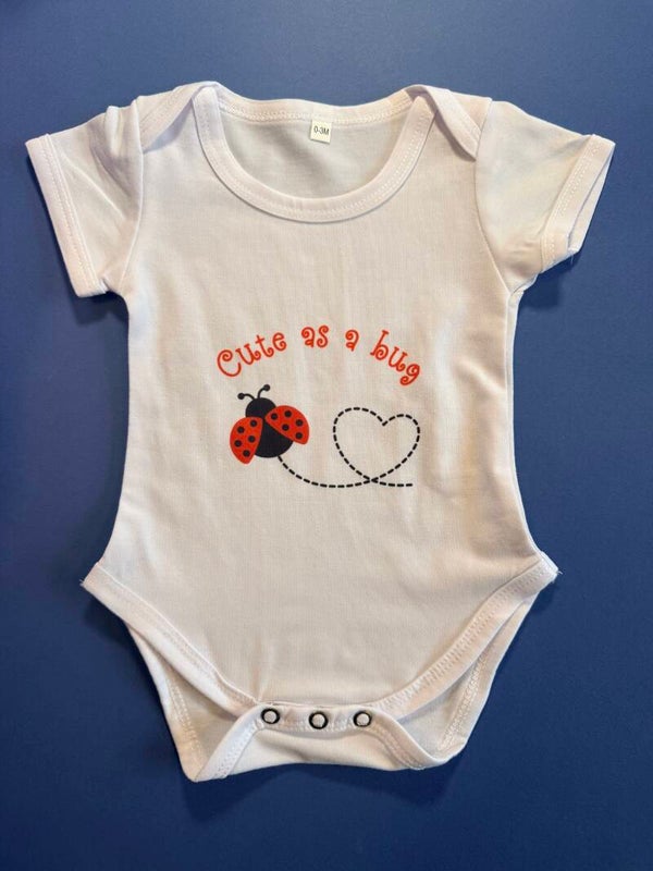 Baby Bodysuit - "Cute as a Bug"