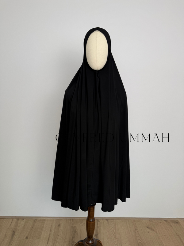 Premium Jersey Khimaar 'Black'