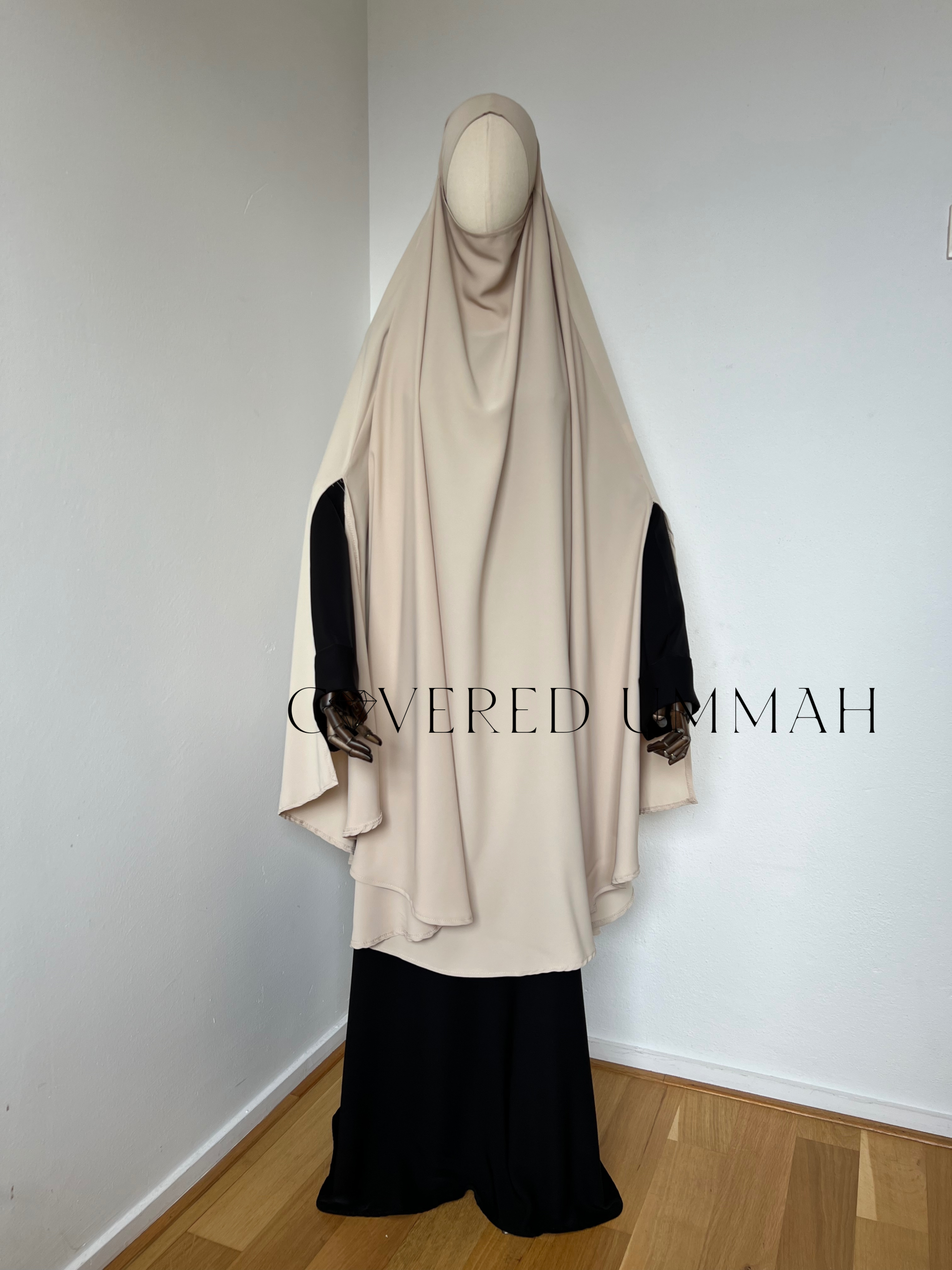 Knie Khimaar Hafsa 'Beige'