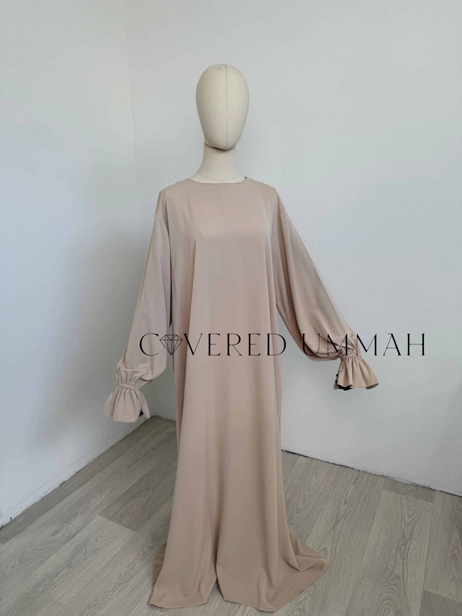 Sarah Abaya 'Beige'