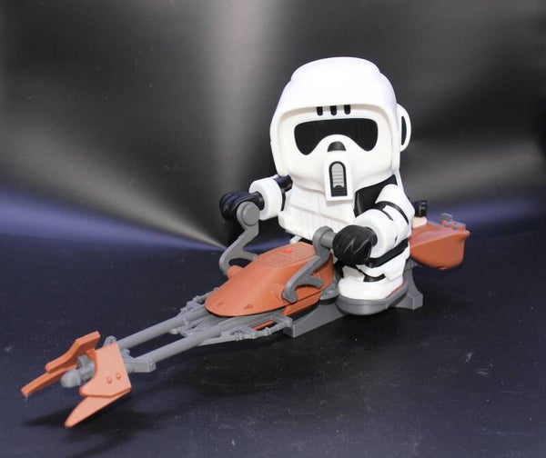 Speeder bike and Scout