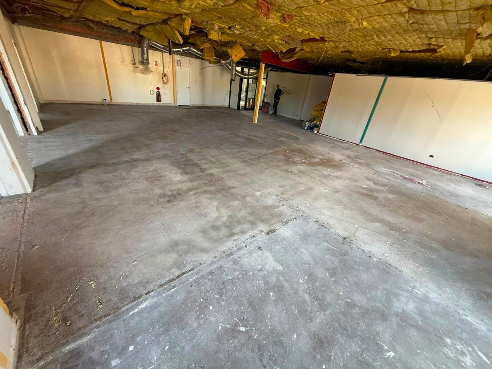 Cleared commercial space