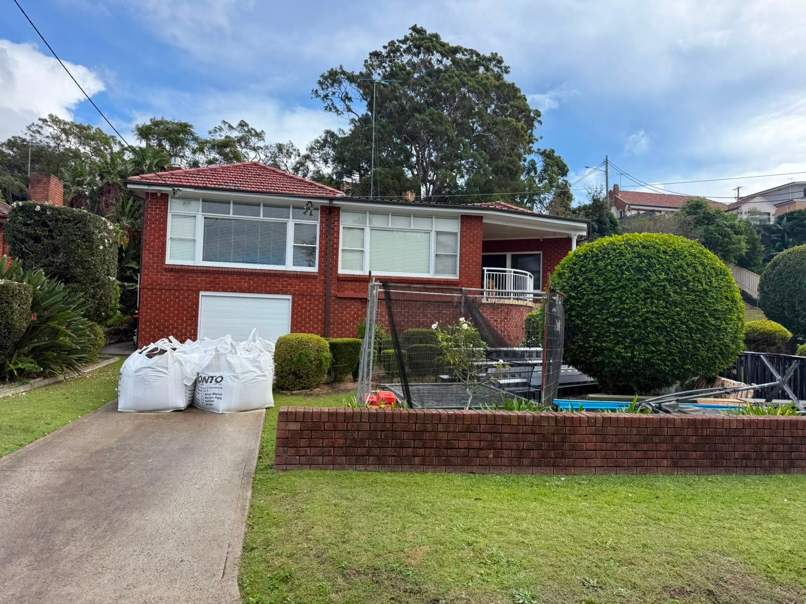 Residential property before demolition