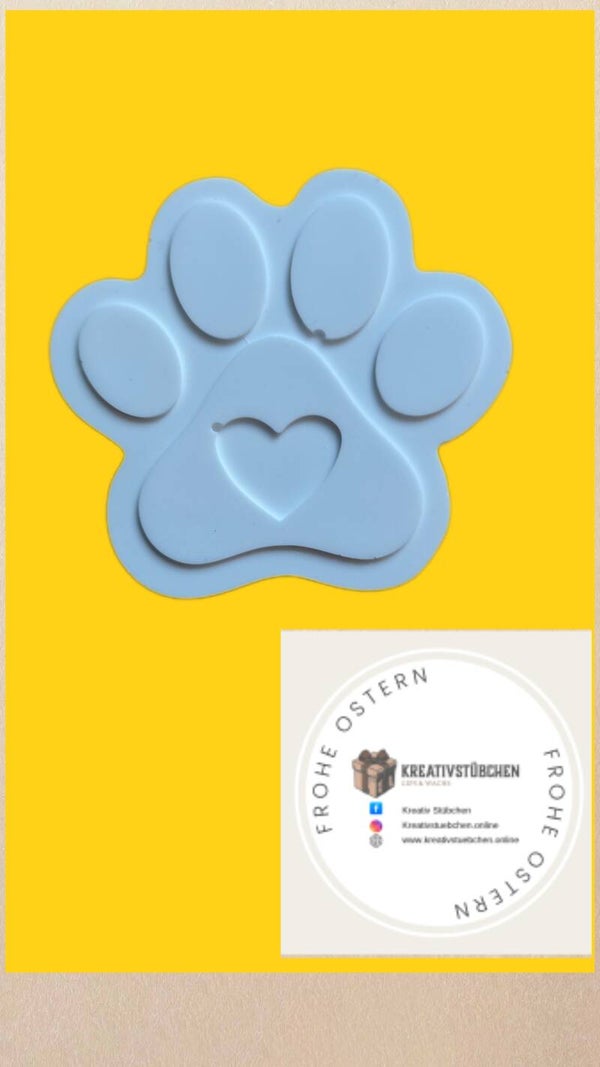 Hundepfote Untersetzer