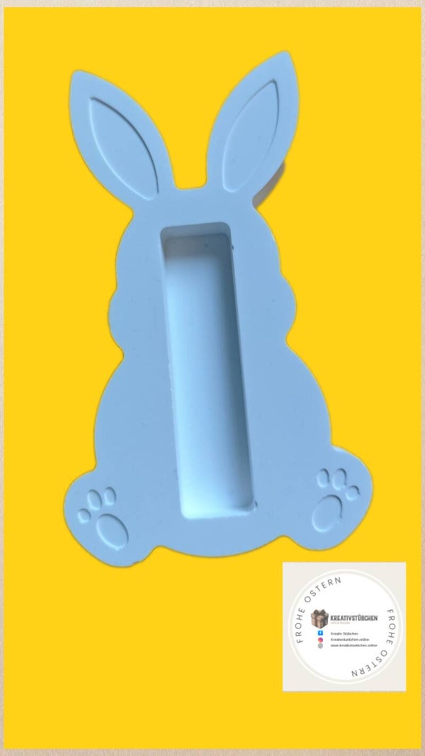 Hase mit Fach für Schokoriegel oder Geldschein