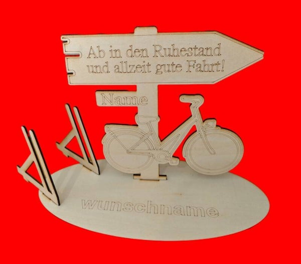 Geschenk zum Ruhestand/Rentenantritt