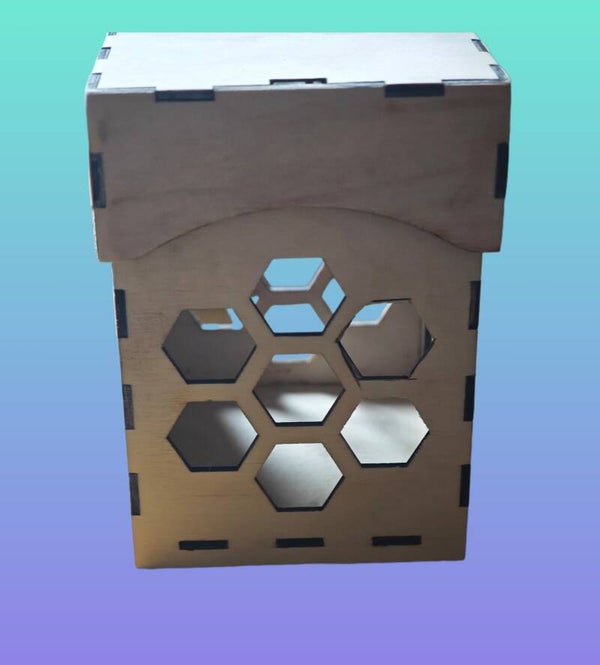 Windlicht Honigbox  Geschenkbox