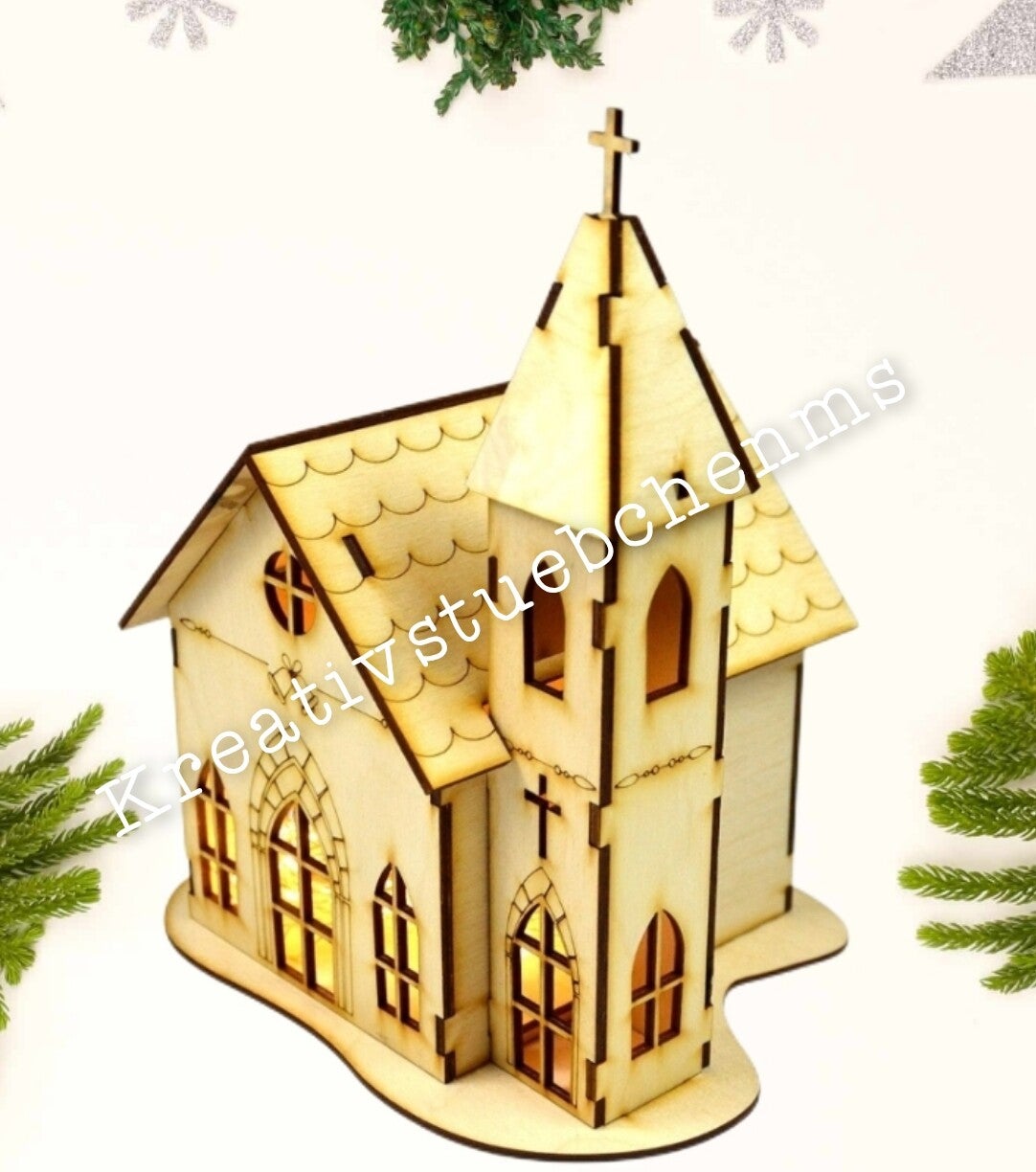 Verschieden Holz häuser