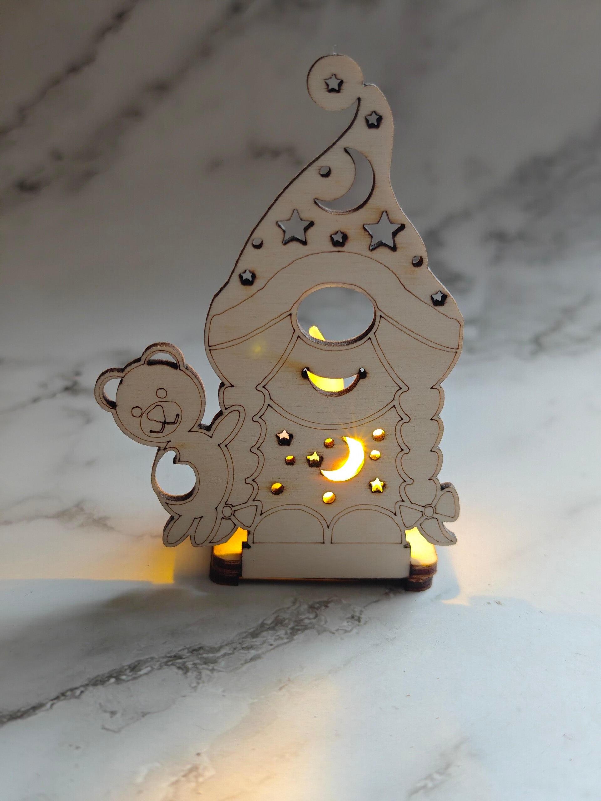 Wichtel LED Teelichthalter