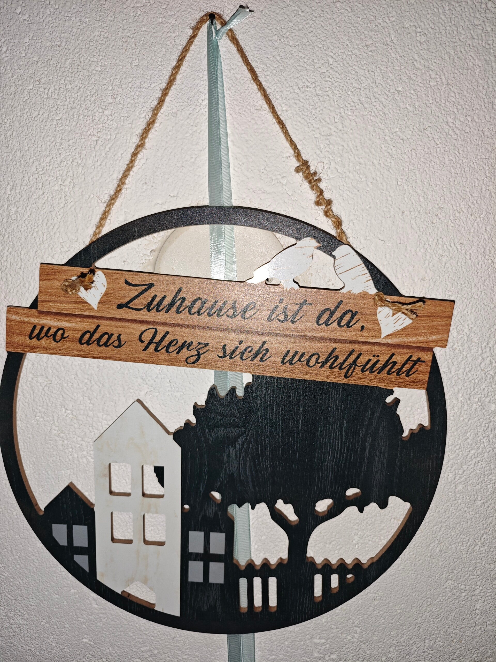 Wandbild Fensterring