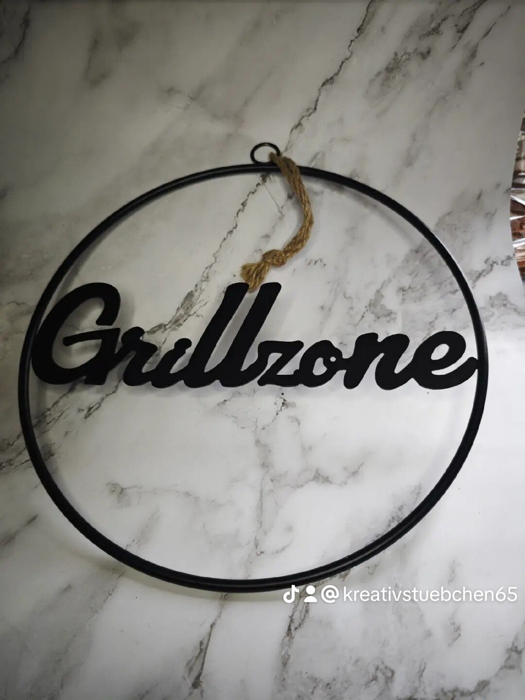 Metallring "Grillzone"