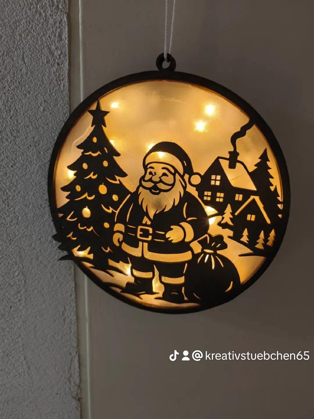 Wandbild LED beleuchtet