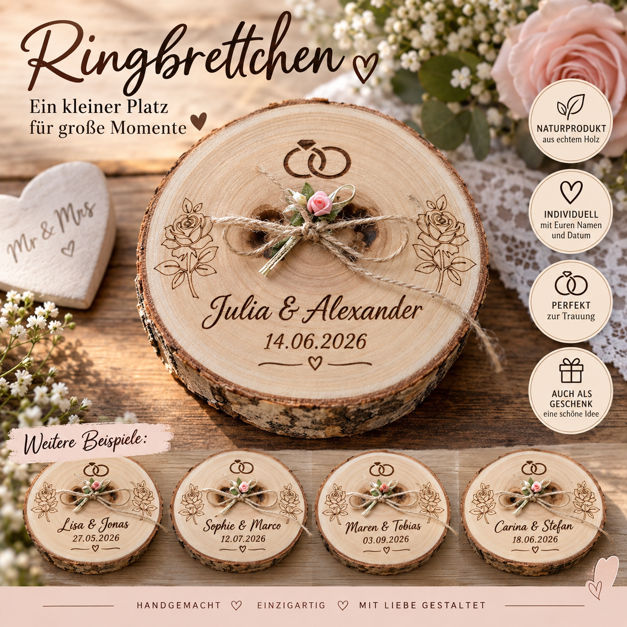 Ringscheibe Holz