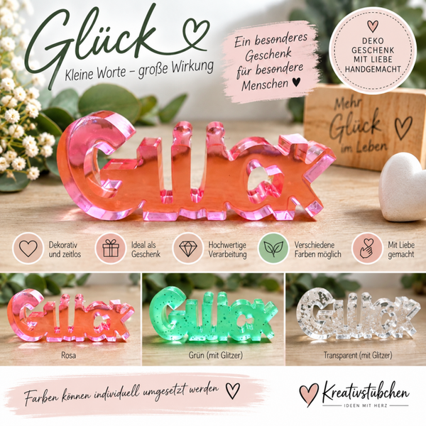 Glück Aufsteller