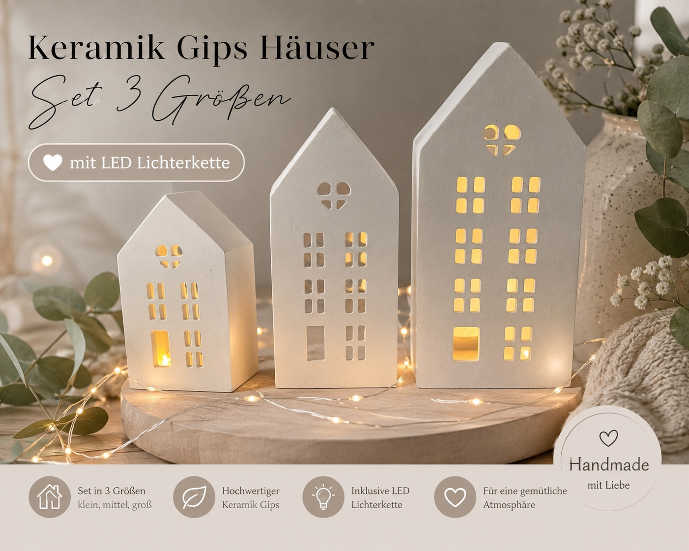 Häuser mit LED
