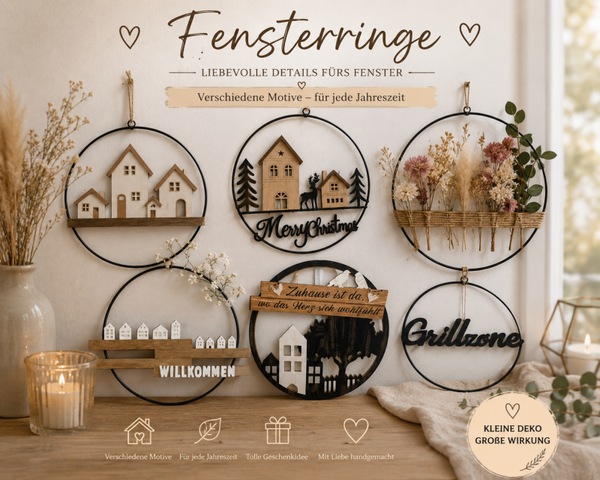 Fensterringe aus Metall