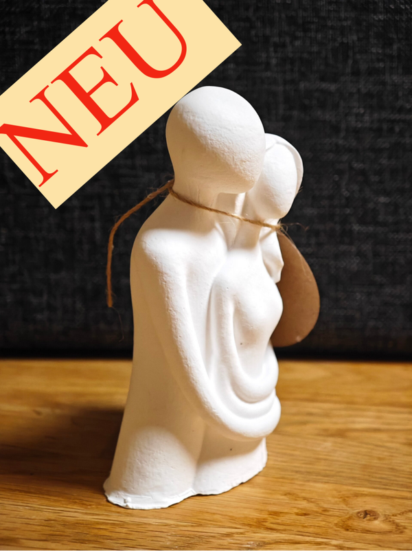 Keramik Gips Figur Pärchen