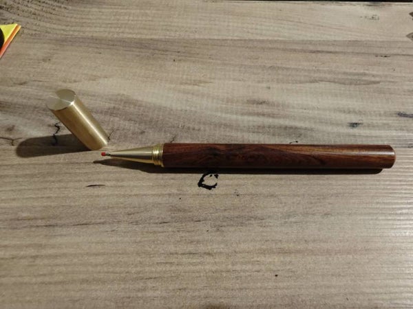 Schreiber in Edeler Holzoptik mit Gravur