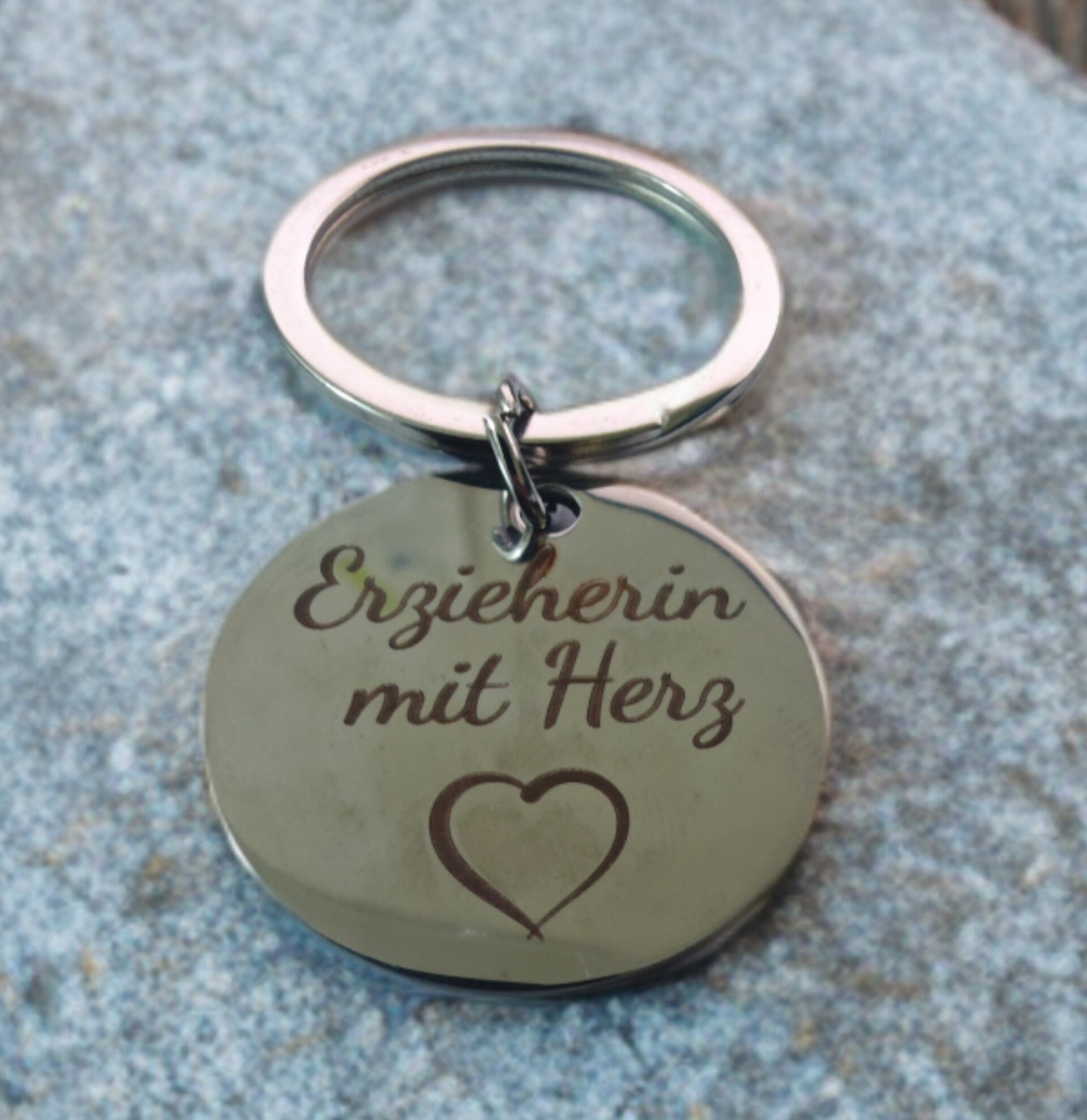 Schlüsselanhänger, Einkaufswagenchip, Glücksbringer, Geschenkidee, Teamgeschenk, Herzensmensch, Lieblingsmensch, Freundschaftsgeschenk, Dankeschön, Abschiedsgeschenk, Motivation, Gravur, personalisiert, Metall Schlüsselanhänger, kleines Geschenk