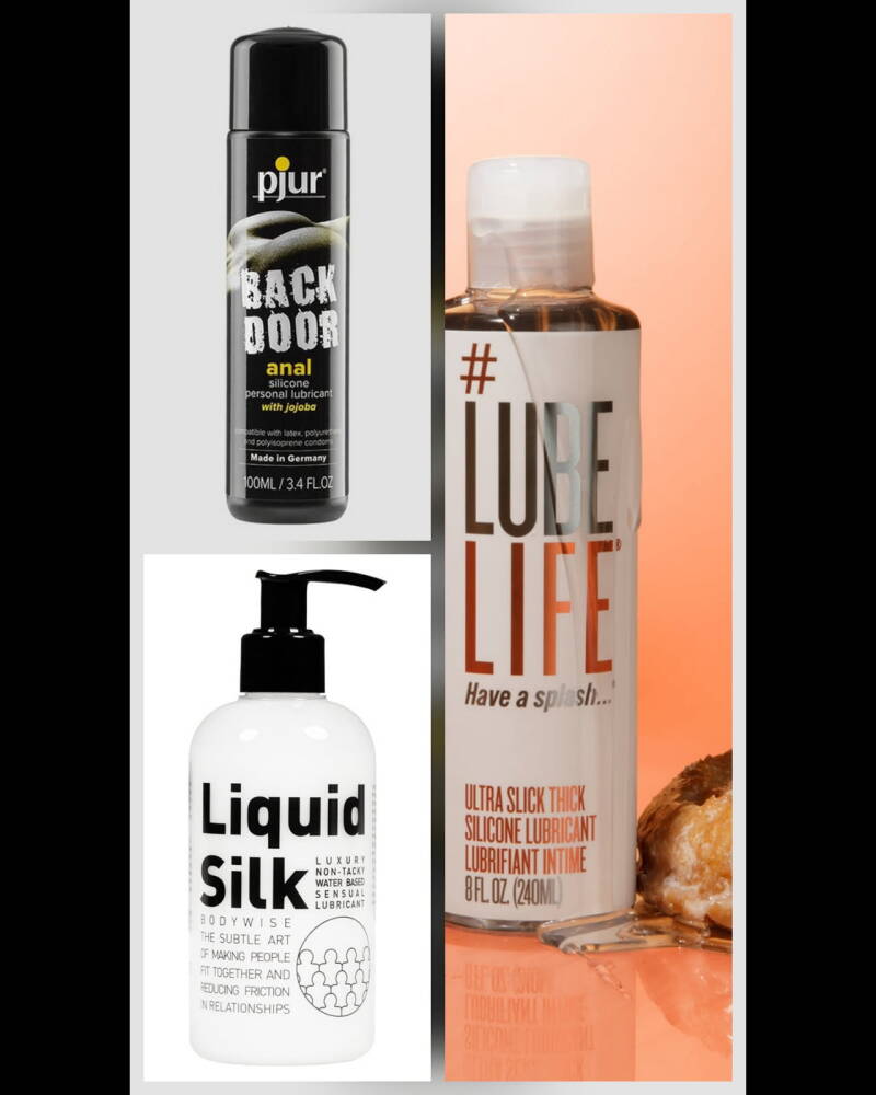 Top three best lubes for anal sex and pleasure for beginners and expert butt play.