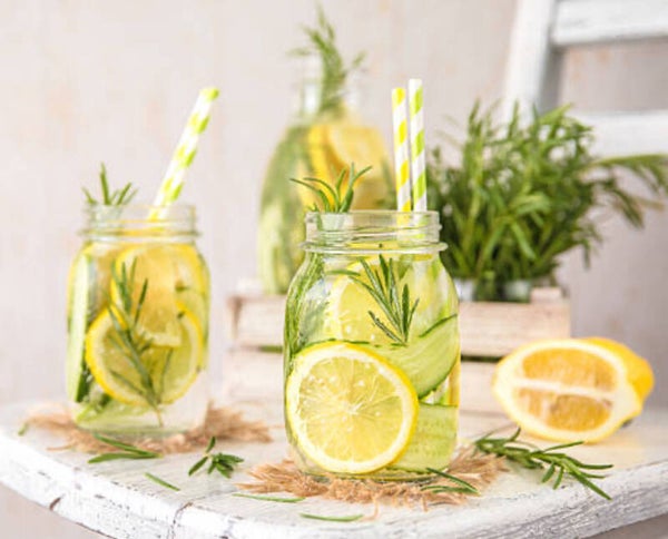 Herbal-infused lemonades